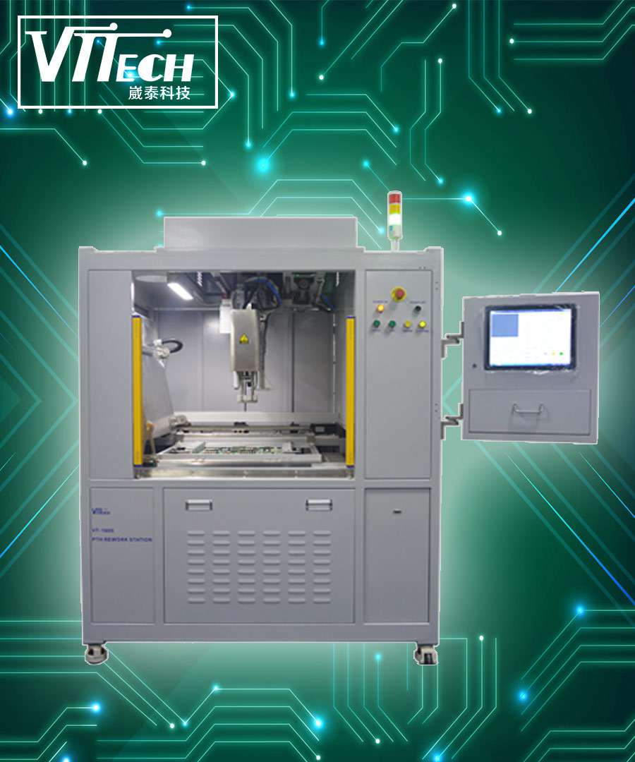 全球首臺自動PTH返修站VT-160L通過美國SANMINA認證